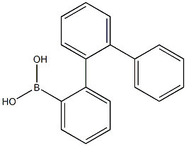 2-(Biphenyl)phenylboronicacid Struktur