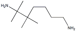 Tetramethylhexamethylenediamine Struktur