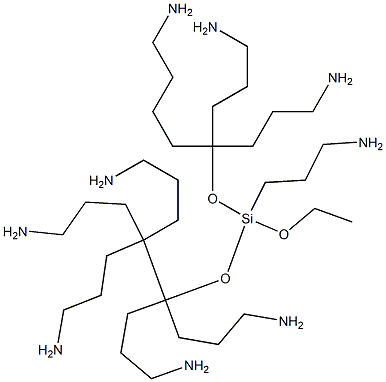 NN-(aminopropyltriethoxy)silane Struktur