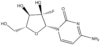 2'-fluorocytidine Struktur