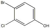 3-CHLORO-4-BROMOPHENOL Struktur