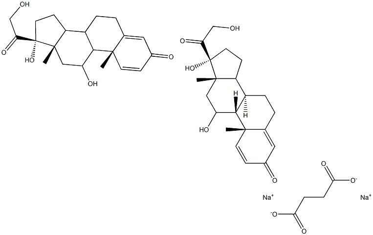 PREDNISOLONE SODRUM SUCCINATE Struktur