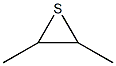 2,3-butylene sulfide Struktur