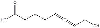 8-hydroxy-5,6-octadienoic acid Struktur