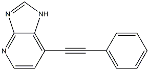 7-phenylethynylimidazo(4,5-b)pyridine Struktur