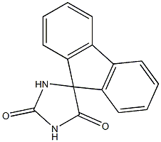 spirofluorene-9,5'-imidazolidine-2',4'-dione Struktur