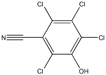 3-CYANO-2,4,5,6-TETRACHLOROPHENOL Struktur