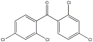 2,2',4,4'-TETRACHLOROBENZOPHENONE Struktur