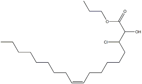 3-CHLORO-2-HYDROXY-1-PROPYLOLEATE Structure