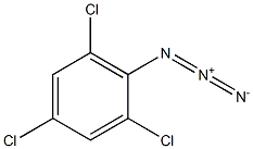 2,4,6-TRICHLOROPHENYLAZIDE Struktur