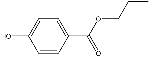 BENZOICACID,PARA-HYDROXY-,PROPYLESTER Struktur