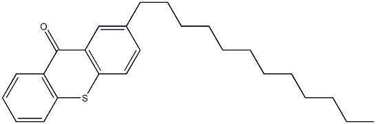 2-DODECYL-THIOXANTHEN-9-ONE Struktur