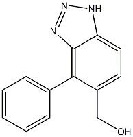 HYDROXYMETHYLPHENYLBENZOTRIAZOLE Struktur