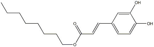 CAFFEICACIDOCTYLESTER Struktur