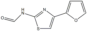 FORMAMIDE,N-(4-(2-FURYL)-2-THIAZOLYL)- Struktur