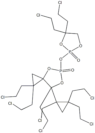 TETRABIS(2-CHLOROETHYL)ETHYLENEDIPHOSPHATE Struktur