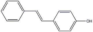 4-STILBENOL Struktur