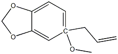 1METHOXYSAFROLE Struktur