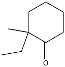 METHYLETHYLCYCLOHEXANONE Struktur