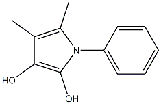 1-PHENYL-5-METHYL-2,3-BISHYDROXY-METHYLPYRROLE Struktur