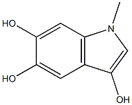 1-METHYL-INDOLE-3,5,6-TRIOL Struktur