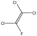 TRICHLOROMONOFLUOROETHYLENE Struktur