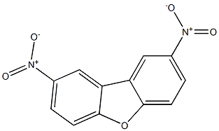 2,8-DINITRODIBENZOFURAN Struktur