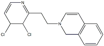 2-(2-Pyridin-2-yl-ethyl)-isoquinoline chloride Struktur