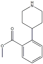 methyl 2-piperidin-4-ylbenzoate Struktur