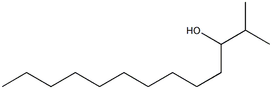 2-methyl-3-tridecanol Struktur