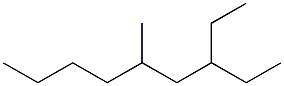 5-methyl-3-ethylnonane Struktur