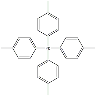 tetratolyllead Struktur