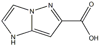 1H-IMIDAZO[1,2-B]PYRAZOLE-6-CARBOXYLIC ACID Struktur