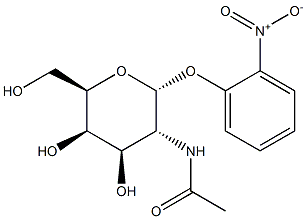 2-NITROPHENYL 2-ACETAMIDO-2-DEOXY-A-D-GALACTOPYRANOSIDE, 99% MIN. Struktur