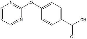 4-(PYRIMIDIN-2-YLOXY)BENZOIC ACID, 95+% Struktur