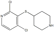 3-(Piperidin-4-ylsulfanyl)-pyridine Dichloride Struktur