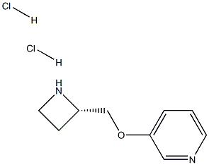 (S)-2-((3-PYRIDYLOXY)METHYL)AZETIDINE, DIHYDROCHLORIDE Struktur