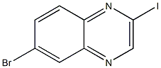 6-bromo-2-iodoquinoxaline Struktur