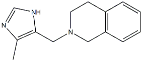 2-(5-METHYL-3H-IMIDAZOL-4-YLMETHYL)-1,2,3,4-TETRAHYDRO-ISOQUINOLINE Struktur