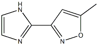 3-(1H-IMIDAZOL-2-YL)-5-METHYLISOXAZOLE Struktur