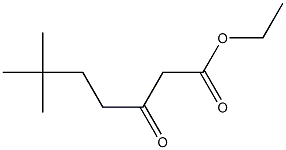 ETHYL 6,6-DIMETHYL-3-OXOHEPTANOATE Struktur