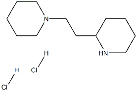 1-[2-(2-piperidyl)ethyl]piperidine dihydrochloride Struktur