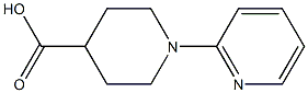 N-(2-Pyridyl)-piperidin-4-carboxylic acid Struktur