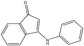 3-anilino-1H-inden-1-one Struktur