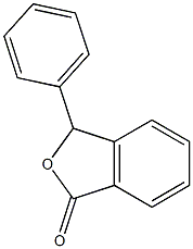 3-phenyl-1,3-dihydroisobenzofuran-1-one Struktur