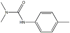 N,N-dimethyl-N'-(4-methylphenyl)urea Struktur