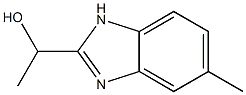 1-(5-methyl-1H-benzimidazol-2-yl)ethanol Struktur