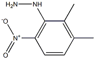 1-(2,3-dimethyl-6-nitrophenyl)hydrazine Struktur