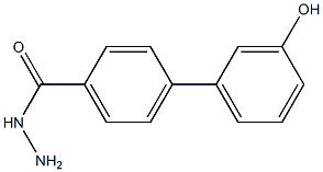 4-(3-hydroxyphenyl)benzohydrazide Struktur