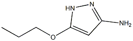 5-propoxy-1H-pyrazol-3-amine Struktur